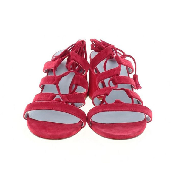 🔥NEW 100% AUTH Frances Valentine Suede Sandals 8.5 - Picture 2 of 4